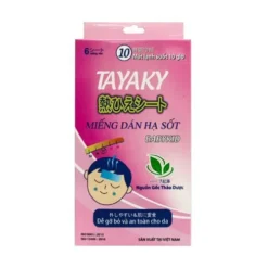 Miếng Dán Hạ Sốt Tayaky BaBy Kid Hộp/6 Miếng