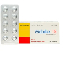 Mebilax 15mg DHG Hộp/2 Vỉ x 10 Viên       TY