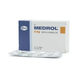 Medrol 4 Mg Hộp/3 Vỉ x 10 Viên Nén