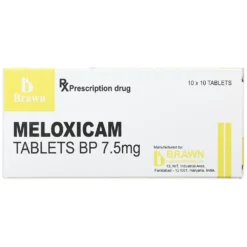 Meloxicam 7.5 Mg Brawn Hộp/10 Vỉ x 10 Viên Nén