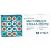 Metronidazole Stella 400mg Hộp 2 Vỉ x 7 Viên     KĐ KS