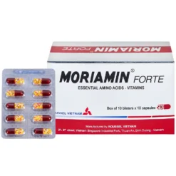 Moriamin Forte Hộp/10vỉ x 10 viên (Thùng/68 Hộp)