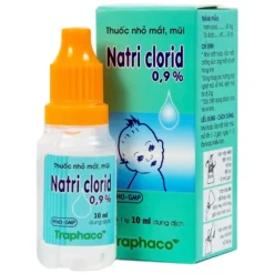Natri Clorid 0,9% 10ml mắt mũi K/480lọ HDPharma-Việt Nam