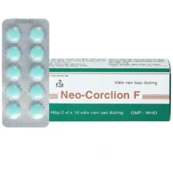 Neo Corclion F Hộp/2 Vỉ x 10 Viên Nén BĐ     KS