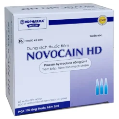 Novocain 3% 2ml K/2400ống (CB) HDPharma-Việt Nam (Hộp/ 100 ống)