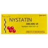 Nystatin 500.000IU Hộp/ 10 vỉ x 8 viên