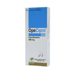OpeCipro 500 OPV Hộp 2 vỉ x 7 viên  KS