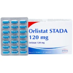 Orlistat 120mg ASG Hộp/ 2 vỉ x 21 viên