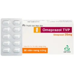 OVAC 20 (OMEPRAZOL) HỘP/ 100 VIÊN NANG CỨNG
