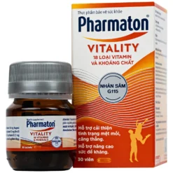 Pharmaton Vitality  Hộp/1 Lọ 30 Viên