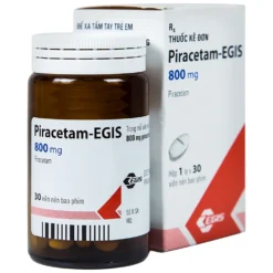 Piracetam - EGIS 800mg Hộp/1 lọ x 30 viên BP