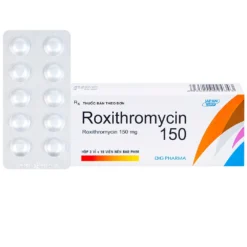 Roxithin 150 mg ( Roxithromycin) Hộp /10 Vỉ x 10 Viên       TY