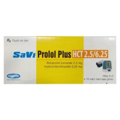 Savi prolol 2.5 Hộp/3 Vỉ x 10 Viên