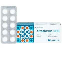 Stafloxin 200mg Stella Hộp/100 Viên  TY