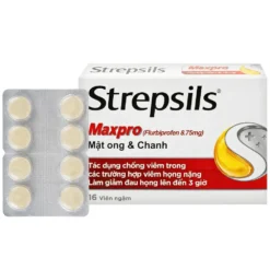 Strepsils Maxpro  Hộp/16 Viên Ngậm