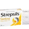 Strepsils Soothing Honey&Lemon  Hộp/24 Viên Ngậm