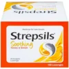 Strepsils Soothing Honey&Lemon  Hộp/50 gói x 2 Viên Ngậm