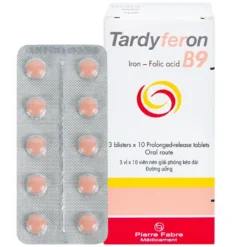 Tardyferon B9 Hộp/3 Vỉ x 10 Viên