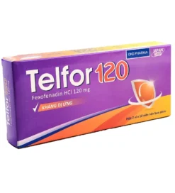 Telfor 120 DHG  Hộp 2 Vỉ x 10 Viên