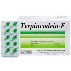 Terpincodein F Hộp/10 Vỉ x 10 Viên Nang      KS