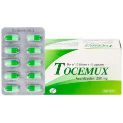 Tocemux 200mg T Thọ Hộp/10 vỉ x 10 Viên