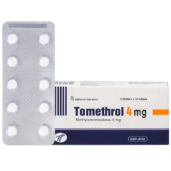 Tomethrol 4mg Hộp/ 3 vỉ x 10 viên