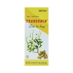 Trancumin Dầu Trị Bỏng Hộp/1 Chai 25ml