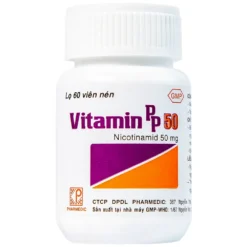 Vitamin PP 50 mg Pharmedic  Hộp/1 Lọ/60 viên