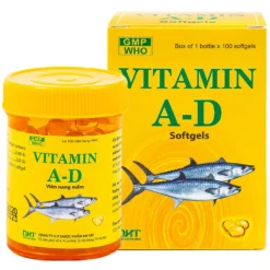 Vitamin A-D Hộp/ 10 vỉ x 10 viên
