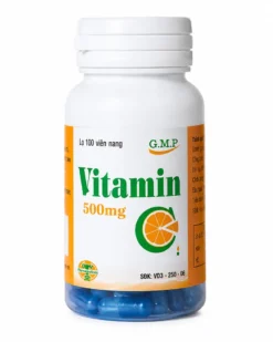 Vitamin C 500mg Q Bình Lọ/100 Viên Nang