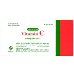 Vitamin C 100mg H/100 ống x 2ml VDF