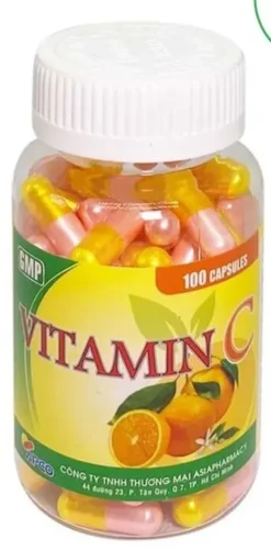 Vitamin C 250 Mg Lọ/100 Viên Nang
