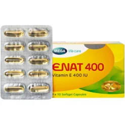 Vita E 400 Hộp/10 Vỉ x 10 Viên Nang Mềm