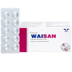 Waisan 50 mg ( Eperison ) Hộp/10 Vỉ x 10 Viên       KĐ