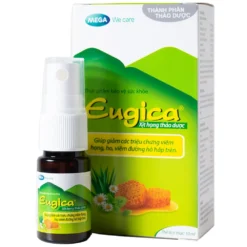 Xịt Họng Thảo Dược Eugica Hộp/1 Chai 10ml