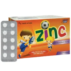 Zin C 70 Mg DHG Hộp/10 Vỉ x 10 Viên Nén BP