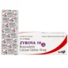 Zyrova 10mg (Rosuvastatin ) Hộp/10 vỉ x 10 viên    KĐ