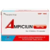 Ampicilin 500mg Thanh Hóa  Hộp 10 vỉ x 10 viên
