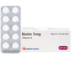 BIOTIN 5MG HỘP/ 2 VỈ X 10 VIÊN