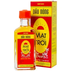 Dầu Nóng Mặt Trời Hộp/1 Chai x 60ml