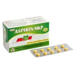 Aspirin MKP 81 Mg Hộp/10 Vỉ x 10 Viên Nén Bao Phim