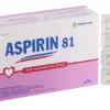 Aspirin 81 Agi Hộp/20 Vỉ x 10 Viên Nén