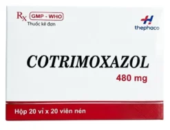 Cotrimoxazol 480mg Thanh Hóa Hộp/20 Vỉ x 20 Viên Nén     TY