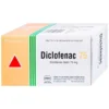 Diclofenac 75 Mg Hộp/ 10 Vỉ x 10 Viên Nén Bao Phim