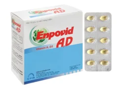 Enpovid A,D Hộp 10 Vỉ x 10 Viên