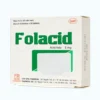 Folacid 5mg Pharmedic Hộp/ 4 vỉ x 20 viên