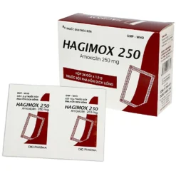 Hagimox 250mg Hộp/24 Gói x 1.5 G       TY