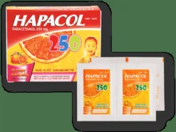 Hapacol 250 MG Hộp/24 Gói x 1.5G       TY