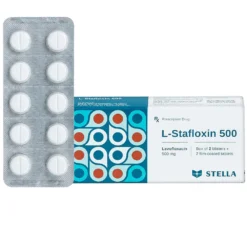 L-Stafloxin 250 Stella Hộp/14 viên      TY