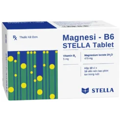Magnesi - B6 STELLA Tablet (H/100V)-VN (Thùng/90 Hộp)     KĐ